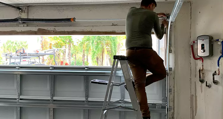 Garage Door Tension Spring Replacement in Kendall West, FL