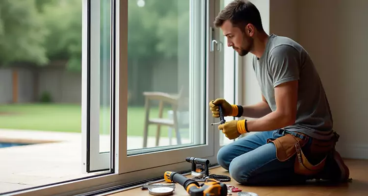 Sliding Glass Door Panel Repair in Kendall West, FL