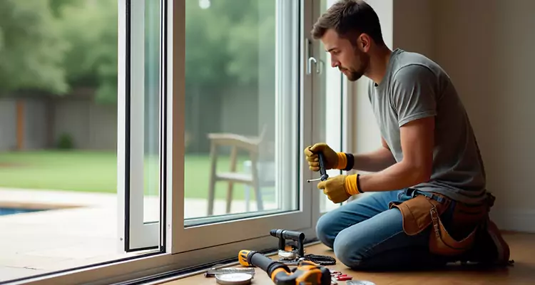 Squeaky Sliding Patio Doors in Kendall West, FL