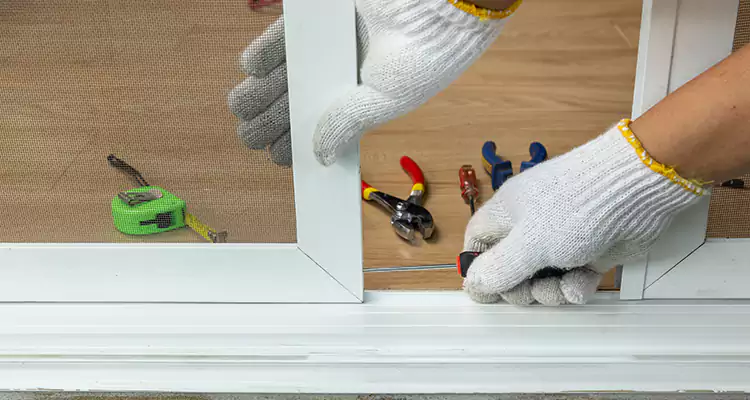 Sliding Glass Door Off Rails Repair in Kendall West, FL