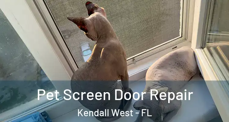  Pet Screen Door Repair Kendall West - FL